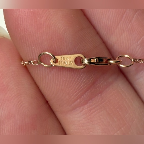 Kay Jewelers Diamond Rose Gold Heart Necklace - Picture 7 of 7